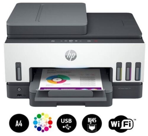 Imprimante A4 Jet d'encre multifonction HP Smart Tank 790 Réseau Wi-Fi