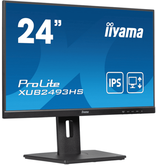 iiyama 23.8" FullHD LED - ProLite XUB2493HS-B6 - 100Hz - 1ms – Image 2