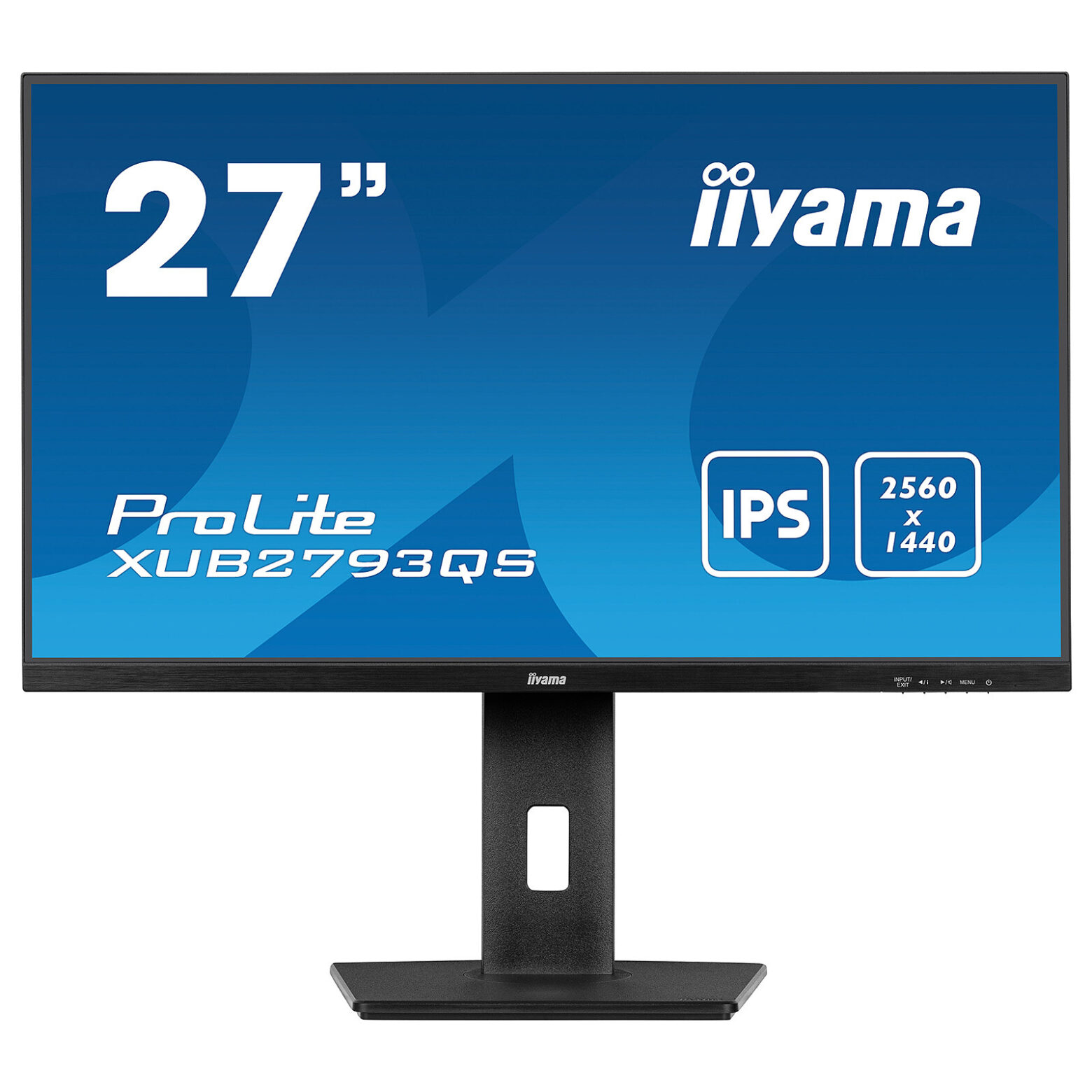 Ecran IIYAMA 27" XUB2793QS-B7 16:9 QHD -IPS 100Hz 1ms HDMI+DP - Réglable