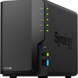 NAS Synology DiskStation DS225+ / Boitier Nu