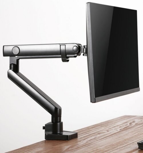Support de bureau KIMEX Full Motion 1 écran PC 13"-32" 015-2301 – Image 2