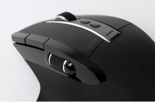 Souris RAPOO MT750S - Wif/Bluetooth rechargeable (Micro USB) - Noir – Image 7