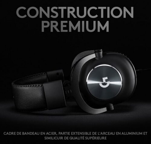 Logitech G Pro X Gaming Headset (Noir) – Image 4