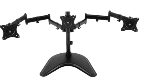V7 DS1FST-1E - support 3 écrans 10-27" - 8kg par bras