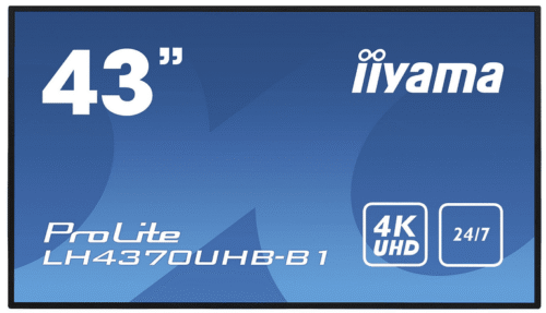 Ecran dynamique iiyama 42.5" LED - ProLite LH4370UHB-B1