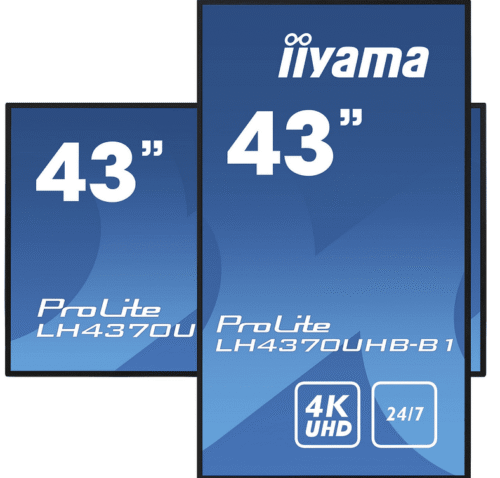 Ecran dynamique iiyama 42.5" LED - ProLite LH4370UHB-B1 – Image 3