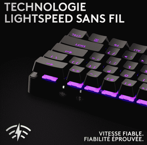 Logitech G Pro X 60 Lightspeed (Noir) – Image 3