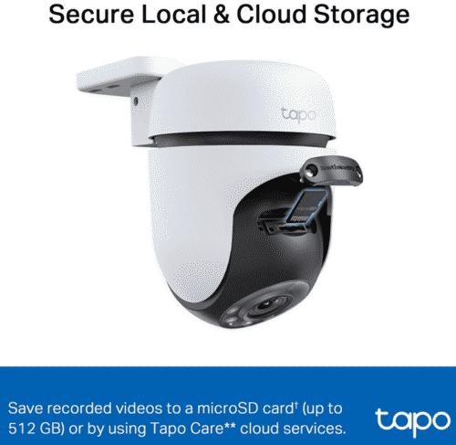Tapo C510W  Caméra de sécurité 2K extérieure panoramique et inclinable WiFi – Image 2