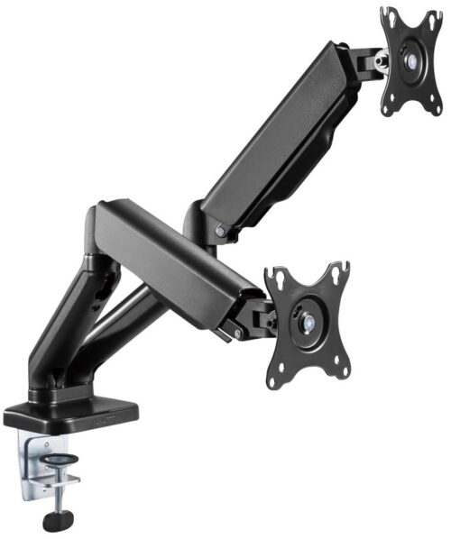 TNB ERGO Line Double bras support 2 écrans ressort gaz