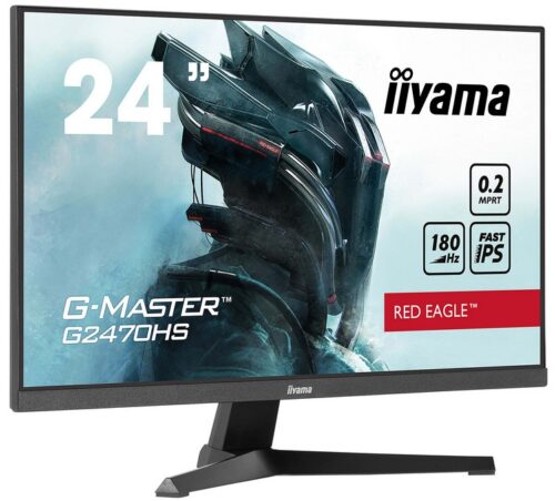iiyama 23.8" LED - G-Master G2470HS-B1 Red Eagle – Image 2