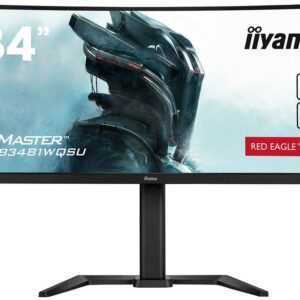 iiyama 34" LED - G-Master GCB3481WQSU-B1 Red Eagle