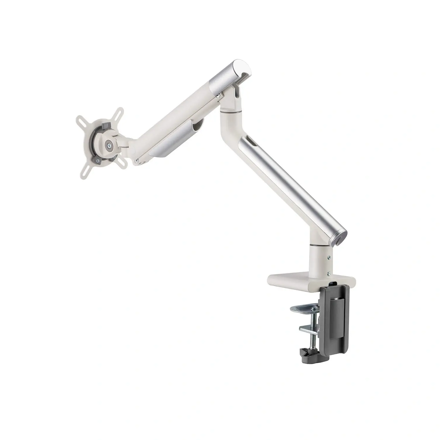 Support de bureau Full Motion pour écran PC 17"-32" avec USB, Blanc – Image 9