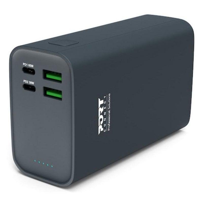 Batterie externe Port Designs 907004 26800 mAh charge rapide 65 W noire