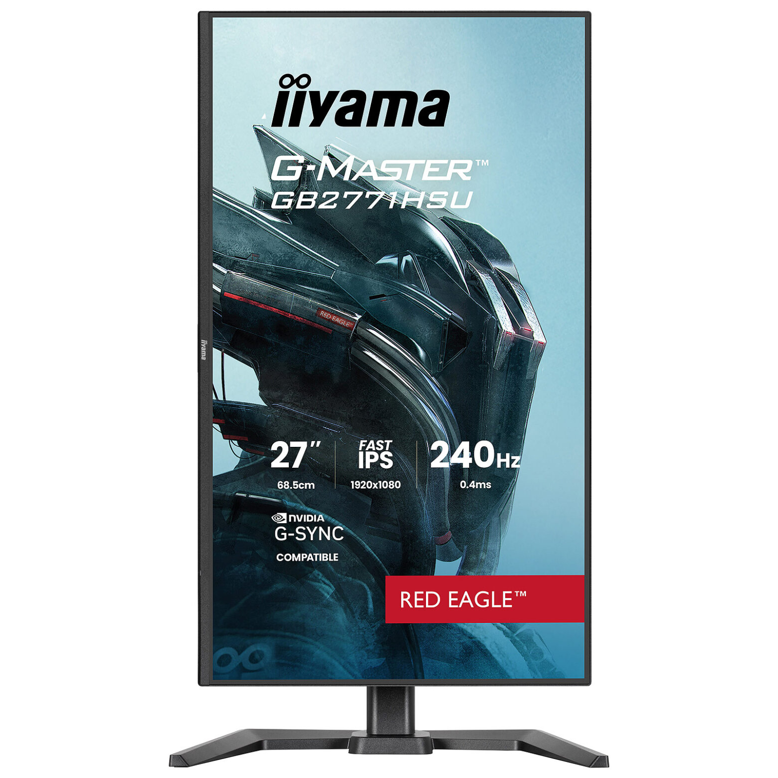 iiyama 27" LED - G-Master GB2771HSU-B1 Red Eagle - FHD - 240Hz – Image 2