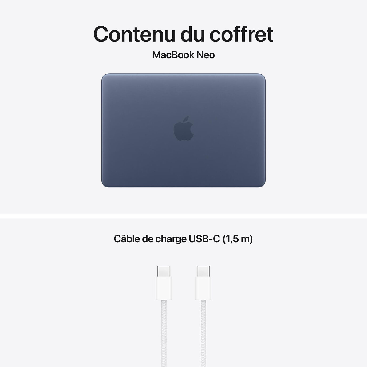 Macbook Neo A18 PRO 13" 8Go/256Go Indigo – Image 2