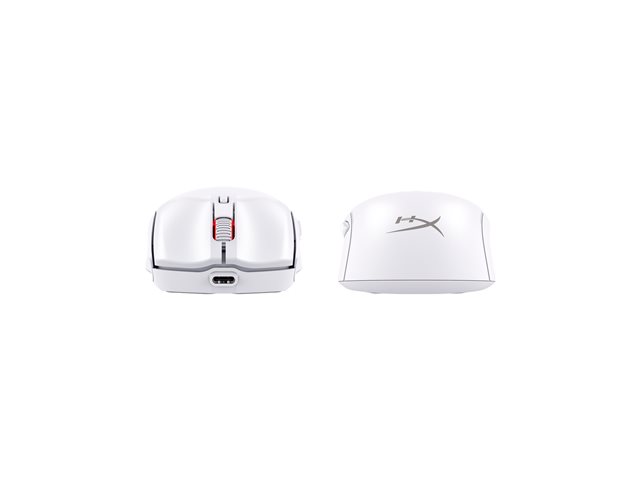 Souris de jeu sans fil HyperX Pulsefire Haste 2 mini - HyperX 26K 26000 DPI 59g blanche – Image 2