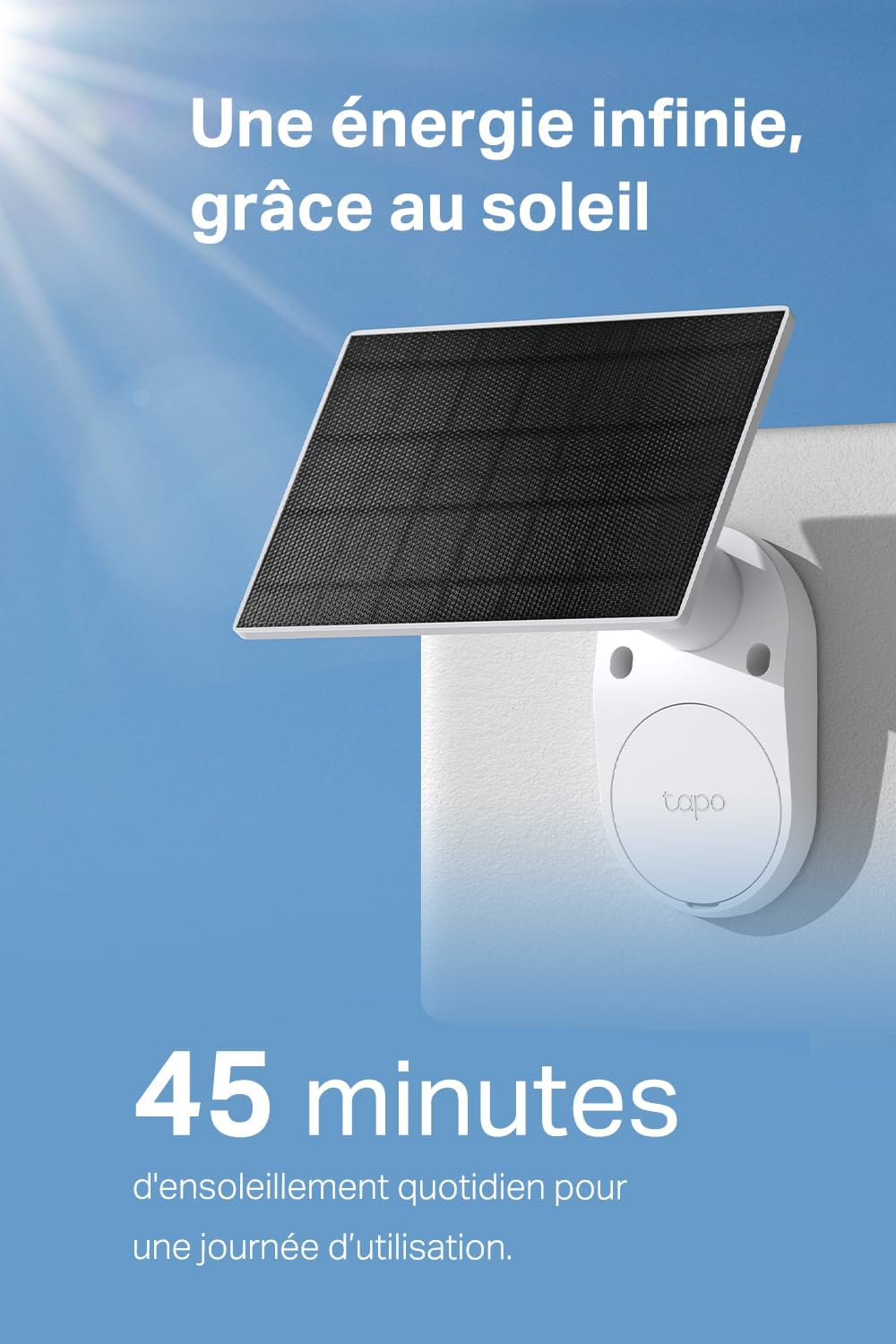 Caméra de Surveillance Solaire 2K QHD Imperméable IP65 - Tapo C410 KIT WIFI – Image 5