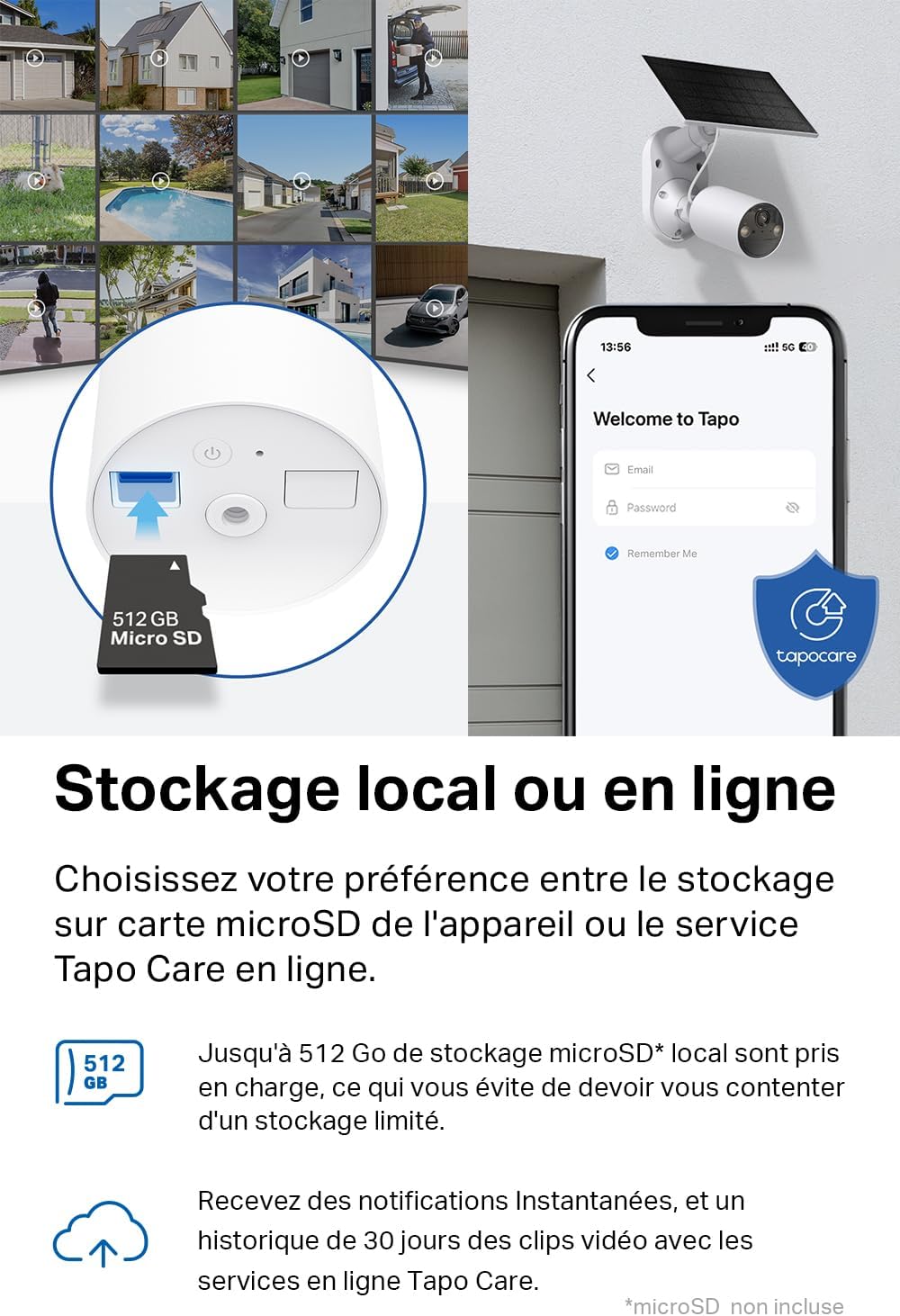 Caméra de Surveillance Solaire 2K QHD Imperméable IP65 - Tapo C410 KIT WIFI – Image 11